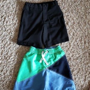 Under Armour shorts/Nautica Swim trunks